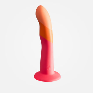 Dizi - Multi-Colour 7" Non-Vibrating Dildo with Suction Cup Base