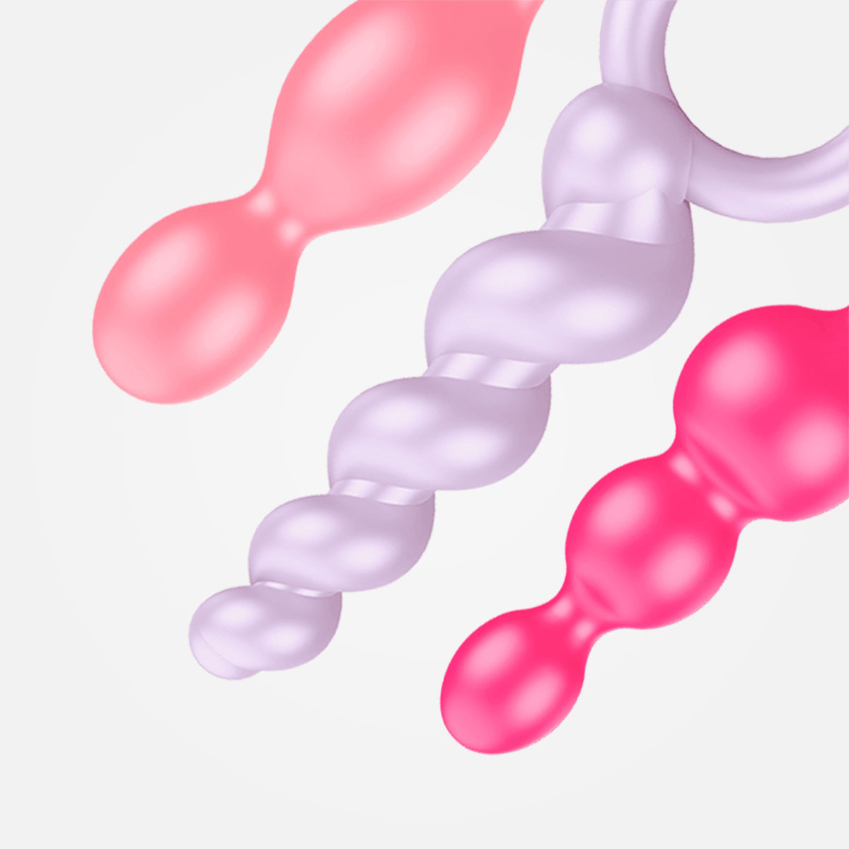 Booty Call - Pastel Non-Vibrating Butt Plug Set Vush UK Booty Call - Pastel Non-Vibrating Butt Plug Set Vush UK