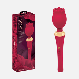 Secret Kisses Rosegasm Rose Vibrator Wand