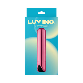 Sb33 - Rechargeable Shiny Pink Bullet Vibrator