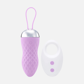 Mini Wearable Vibrator with Remote-Purple